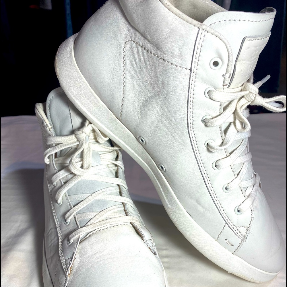 Cole Haan mans sneakers , Sz 10M , Grand pro high top , FT C25695.